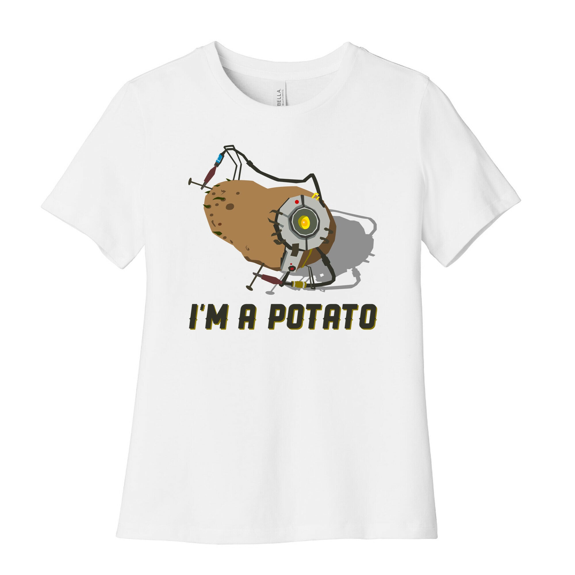GLaDOS Potato Women's Cotton Tee