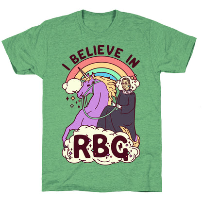 I Believe in RBG Unisex Triblend Tee