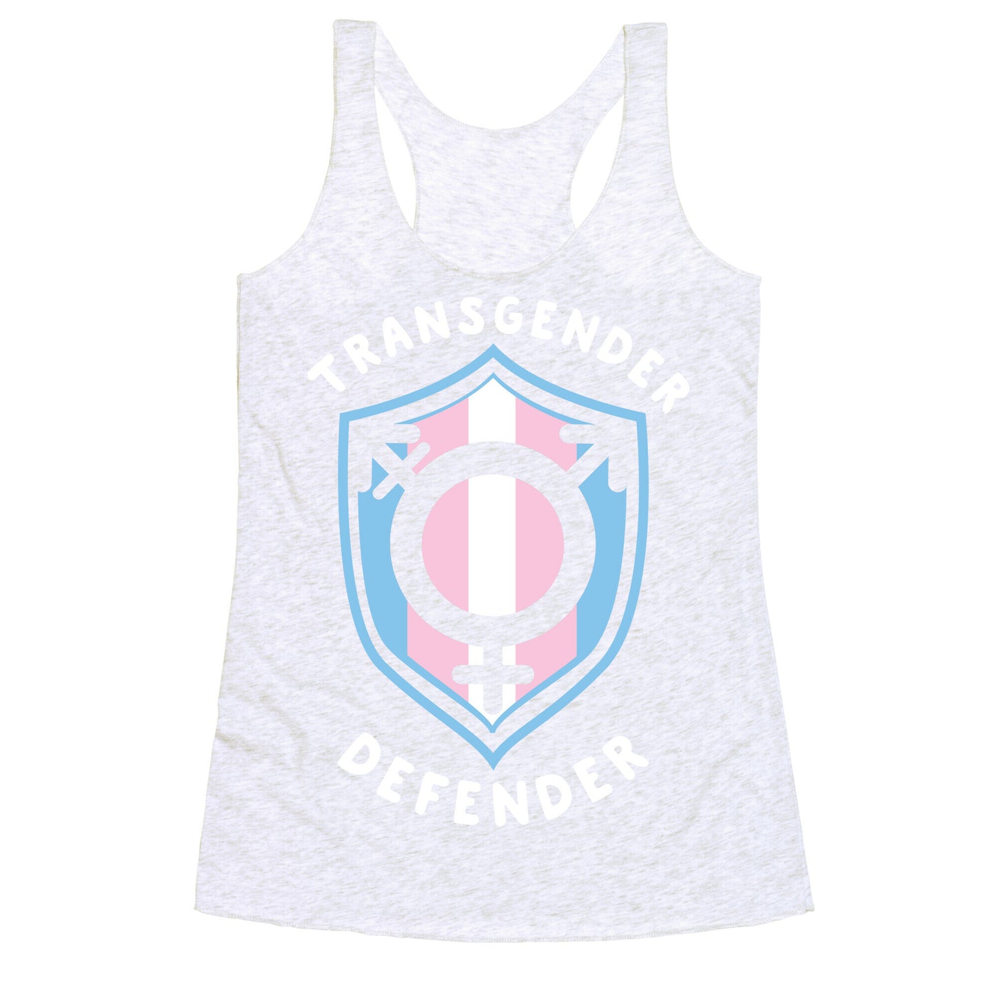 Transgender Defender Racerback Tank