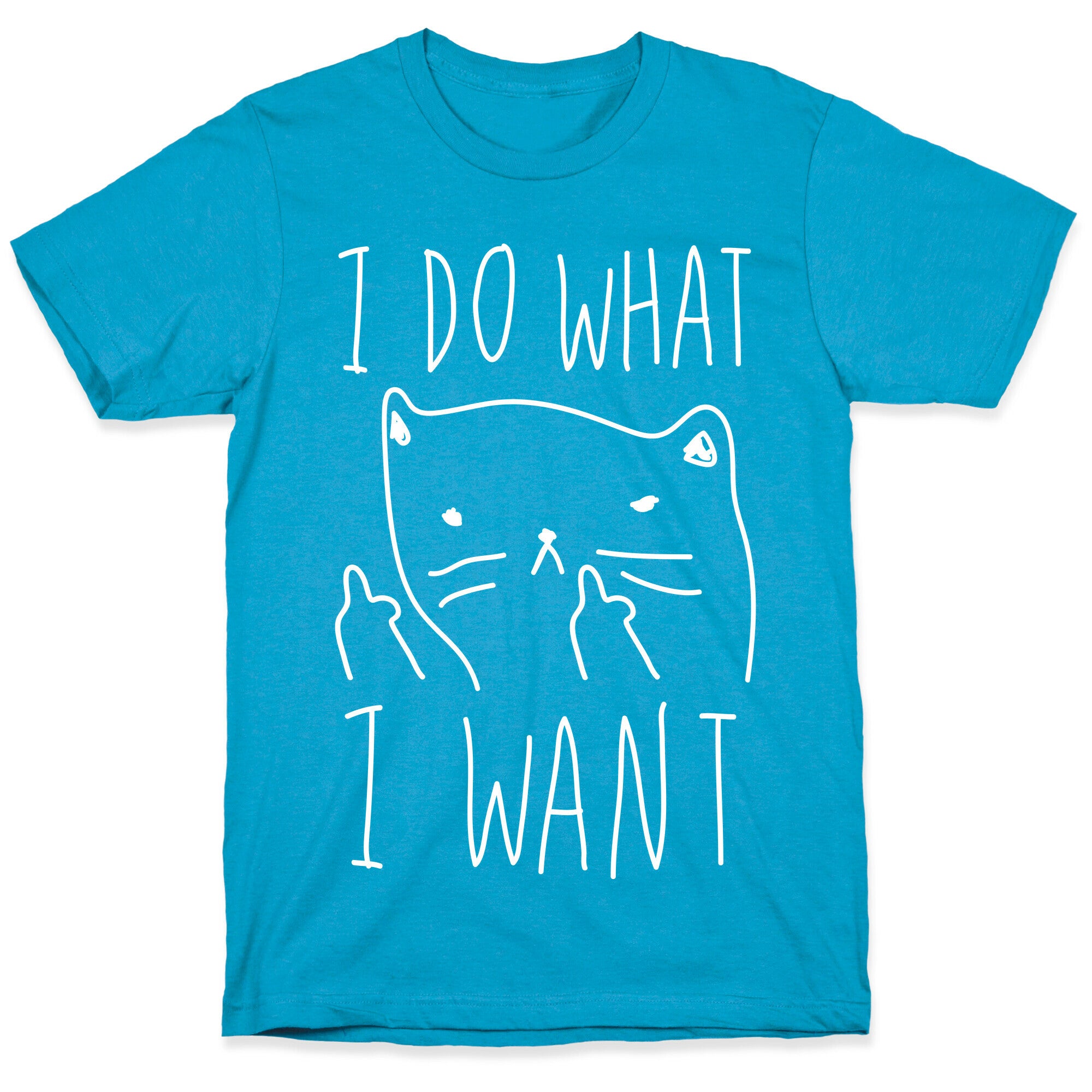 I Do What I Want Cat Unisex Triblend Tee
