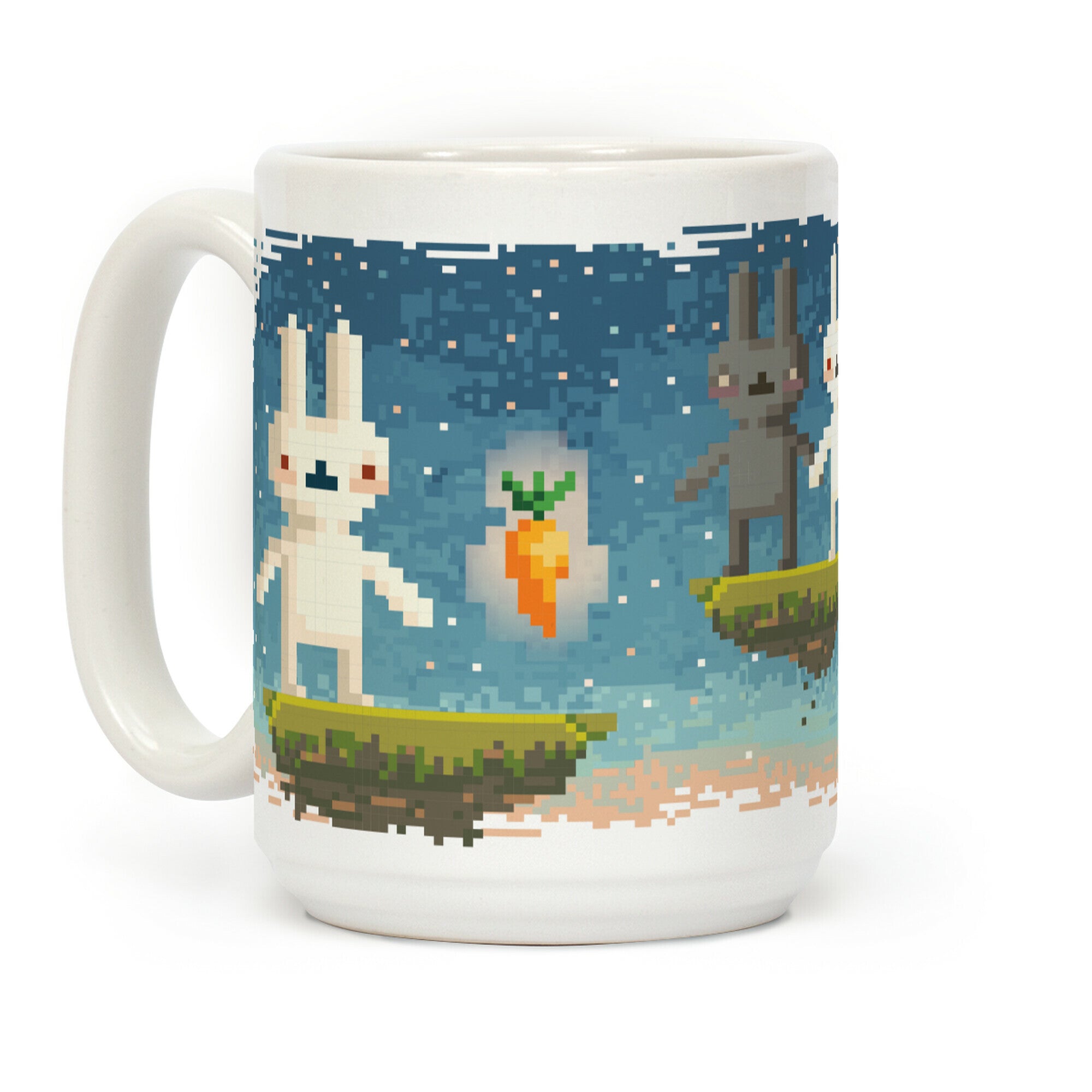 Bunny Pixel Mug Coffee Mug