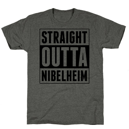 Straight Outta Nibelheim Unisex Triblend Tee