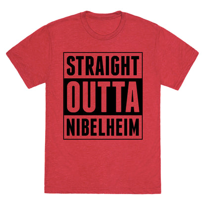 Straight Outta Nibelheim Unisex Triblend Tee