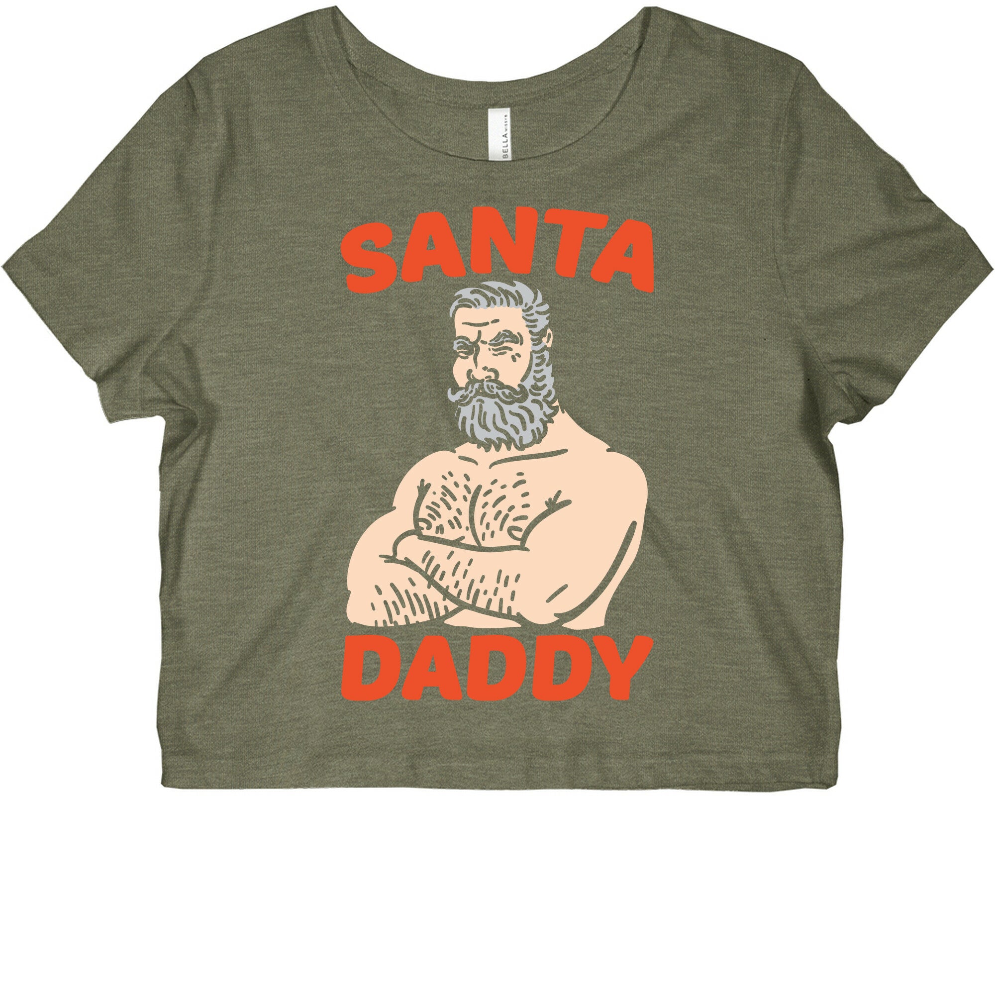 Santa Daddy Graphic Baby Tee