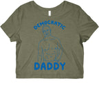 Democratic Daddy Graphic Baby Tee