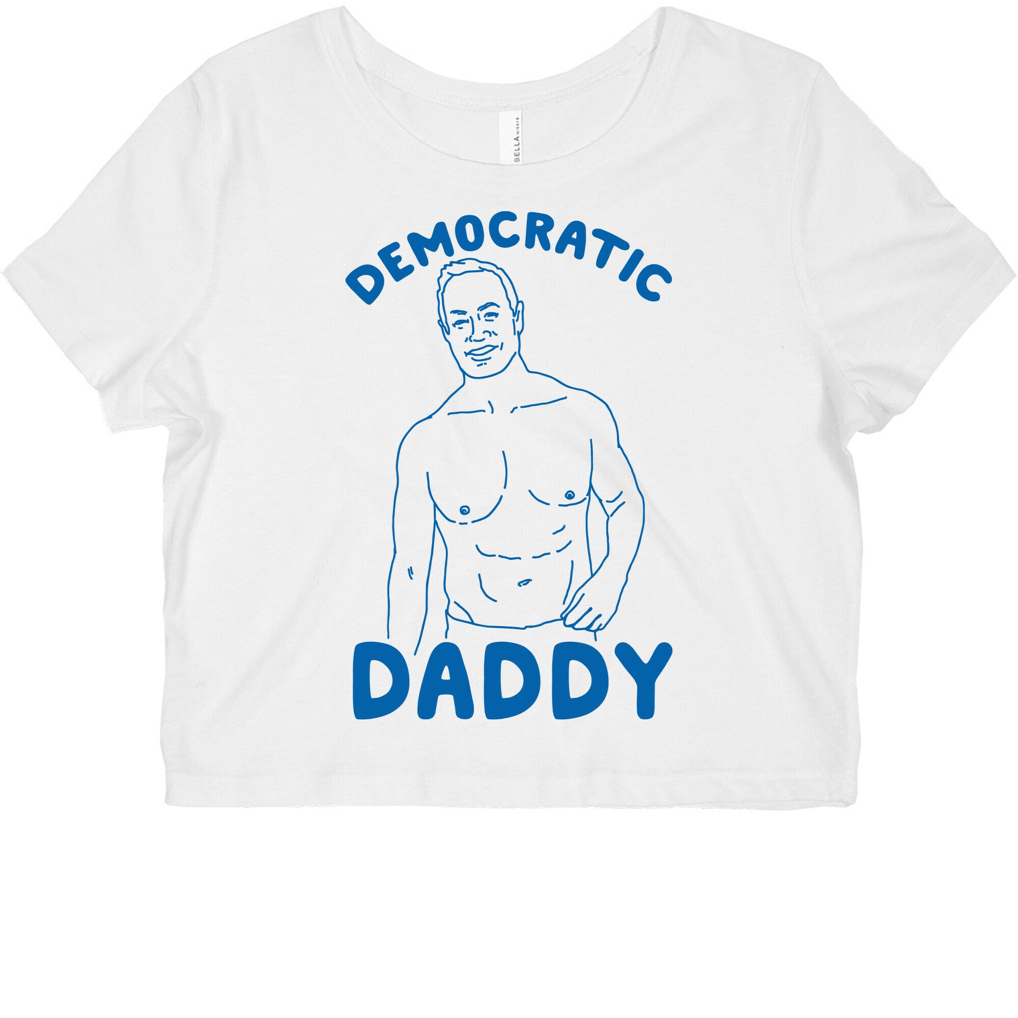 Democratic Daddy Graphic Baby Tee