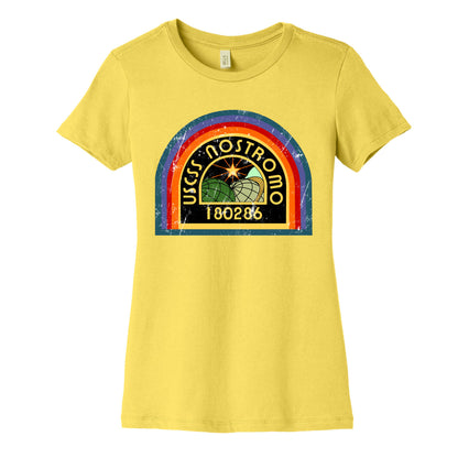 Nostromo Distressed Women's Cotton Tee