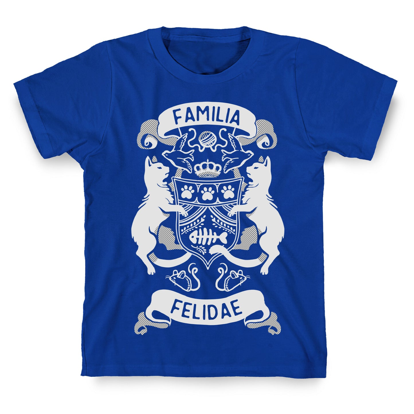 Cat Family Crest: Familia Felidae T-Shirt