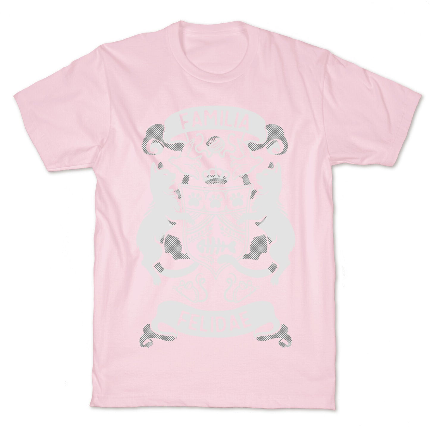 Cat Family Crest: Familia Felidae T-Shirt