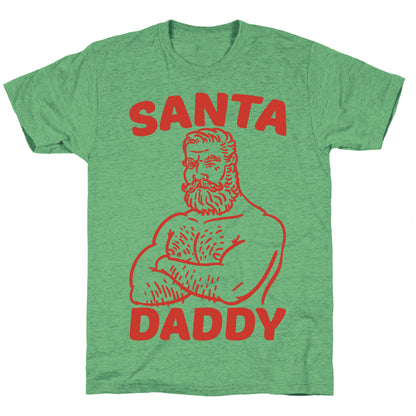 Santa Daddy Unisex Triblend Tee