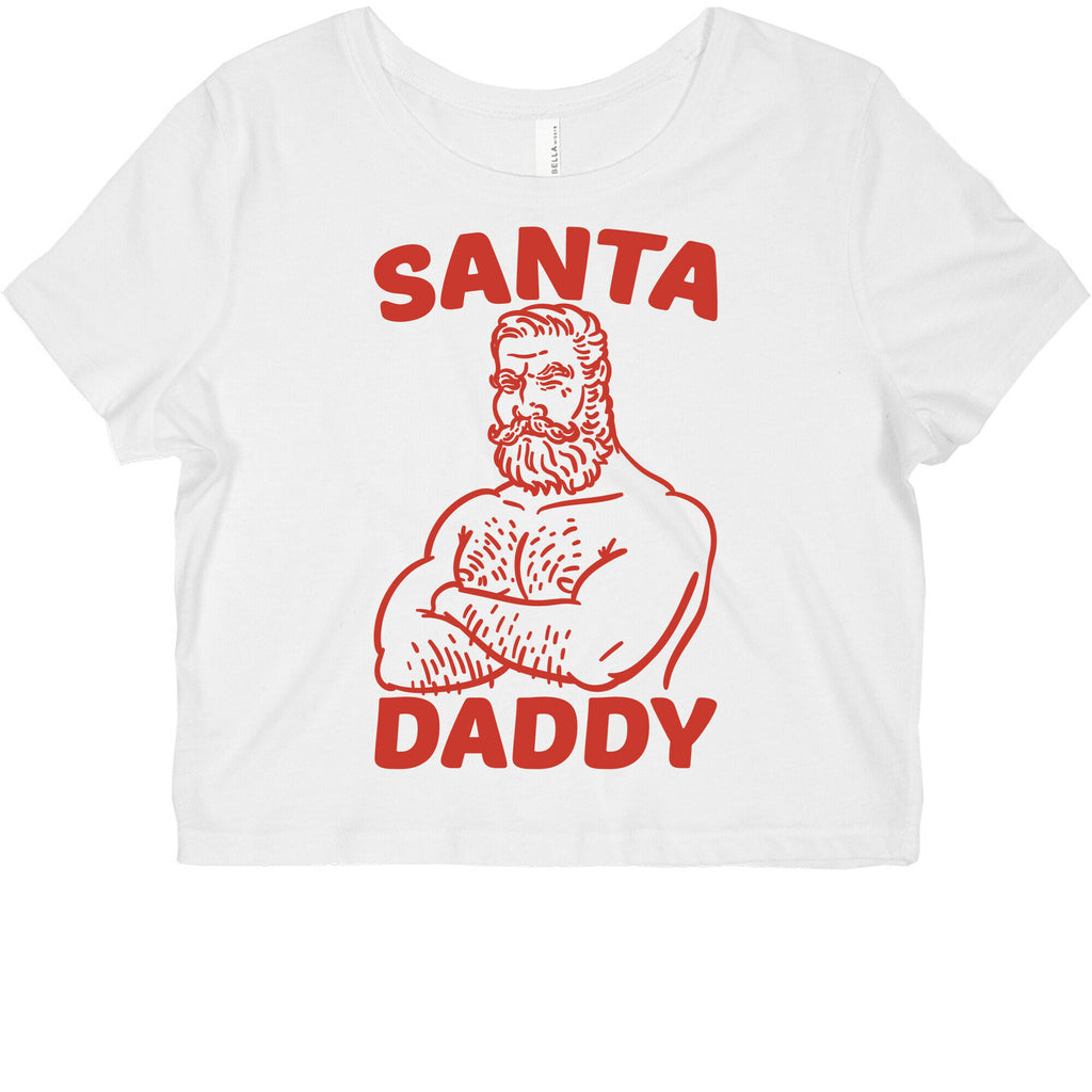 Santa Daddy Graphic Baby Tee