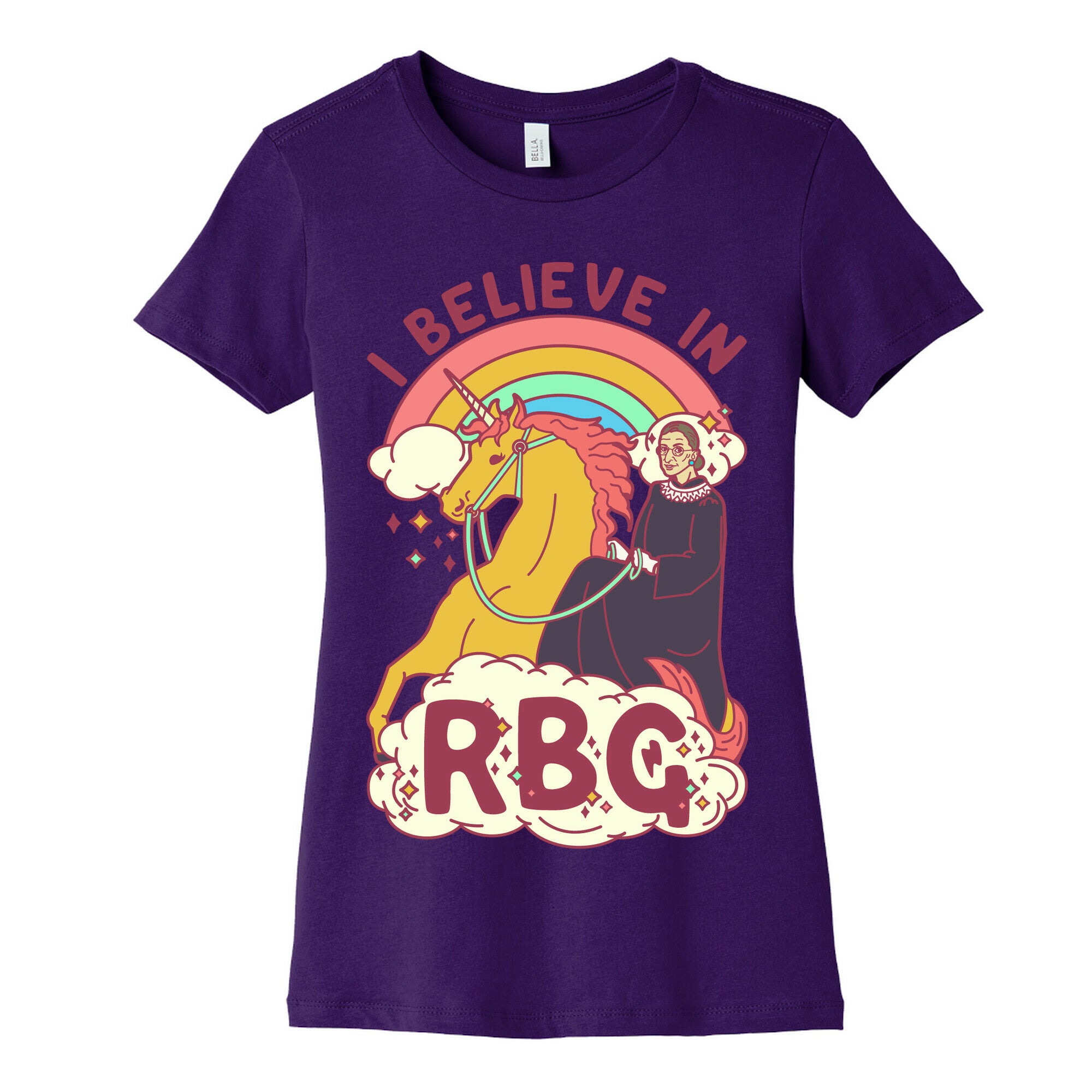 I Believe in RBG Women's Cotton Tee