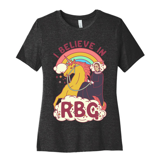 I Believe in RBG Women's Cotton Tee