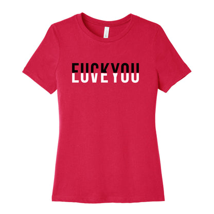 Fuck You, Love You Women's Cotton Tee