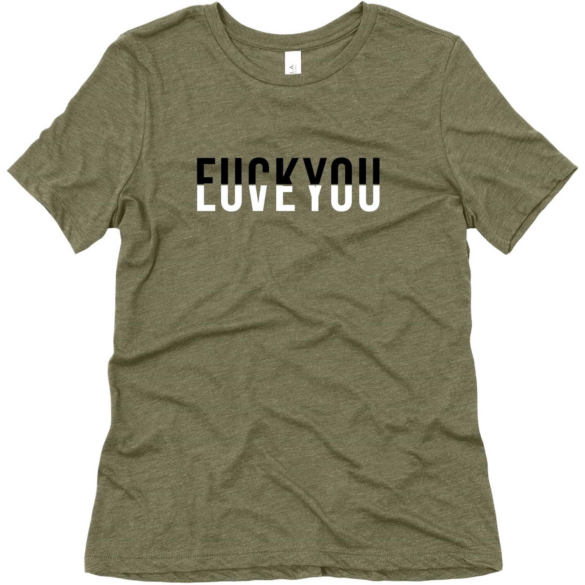 Fuck You, Love You Women's Triblend Tee