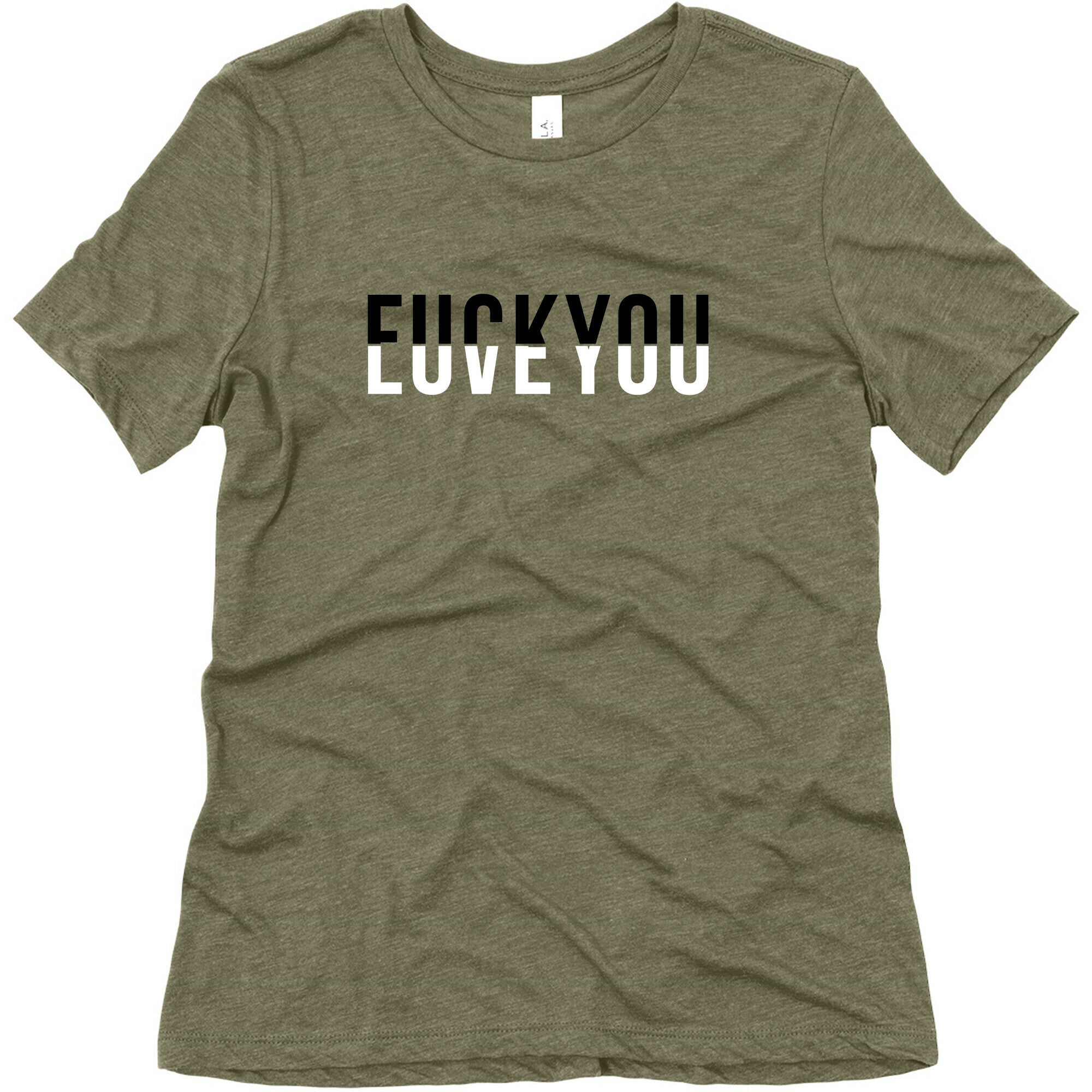 Fuck You, Love You Women's Triblend Tee