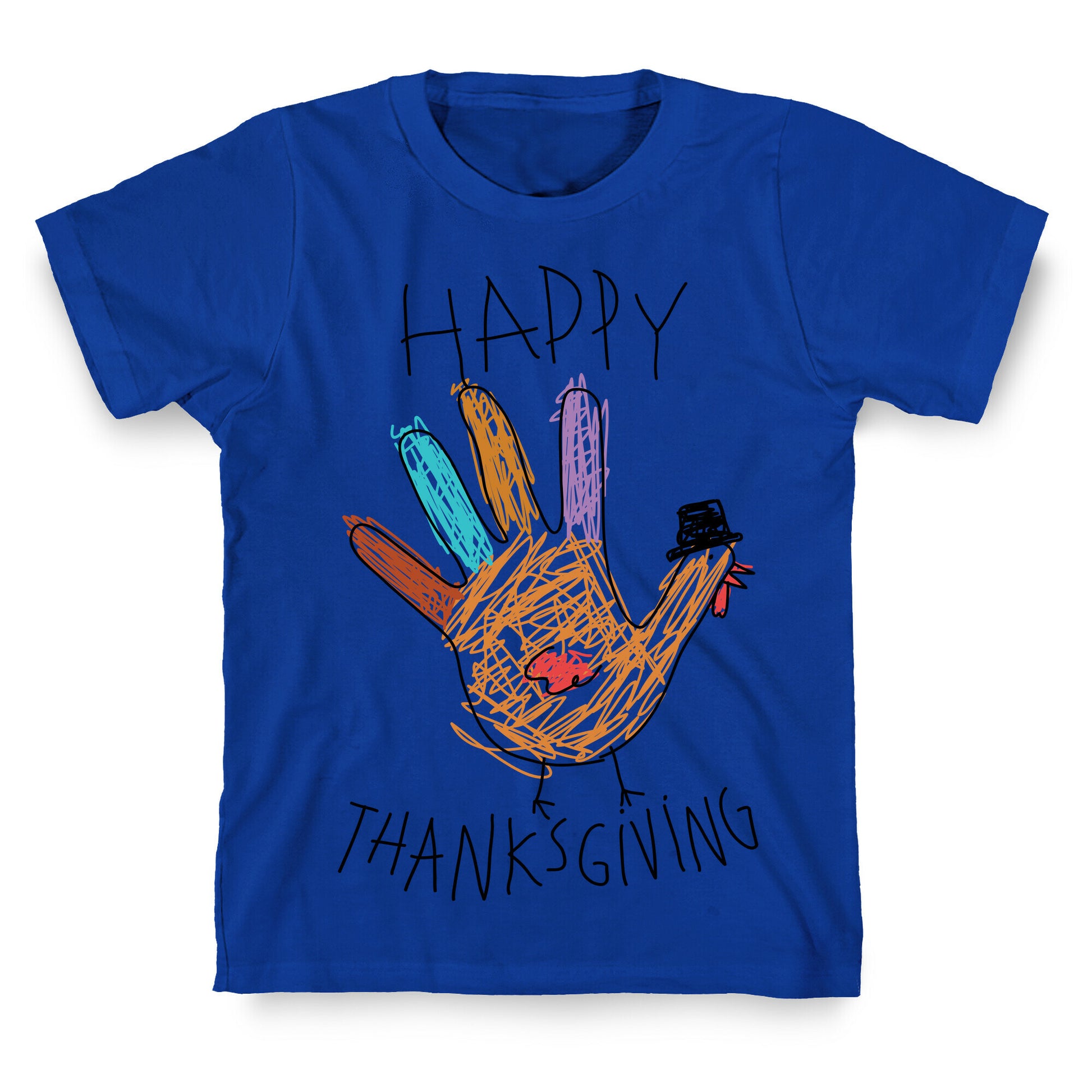 Happy Thanksgiving Hand Turkey T-Shirt
