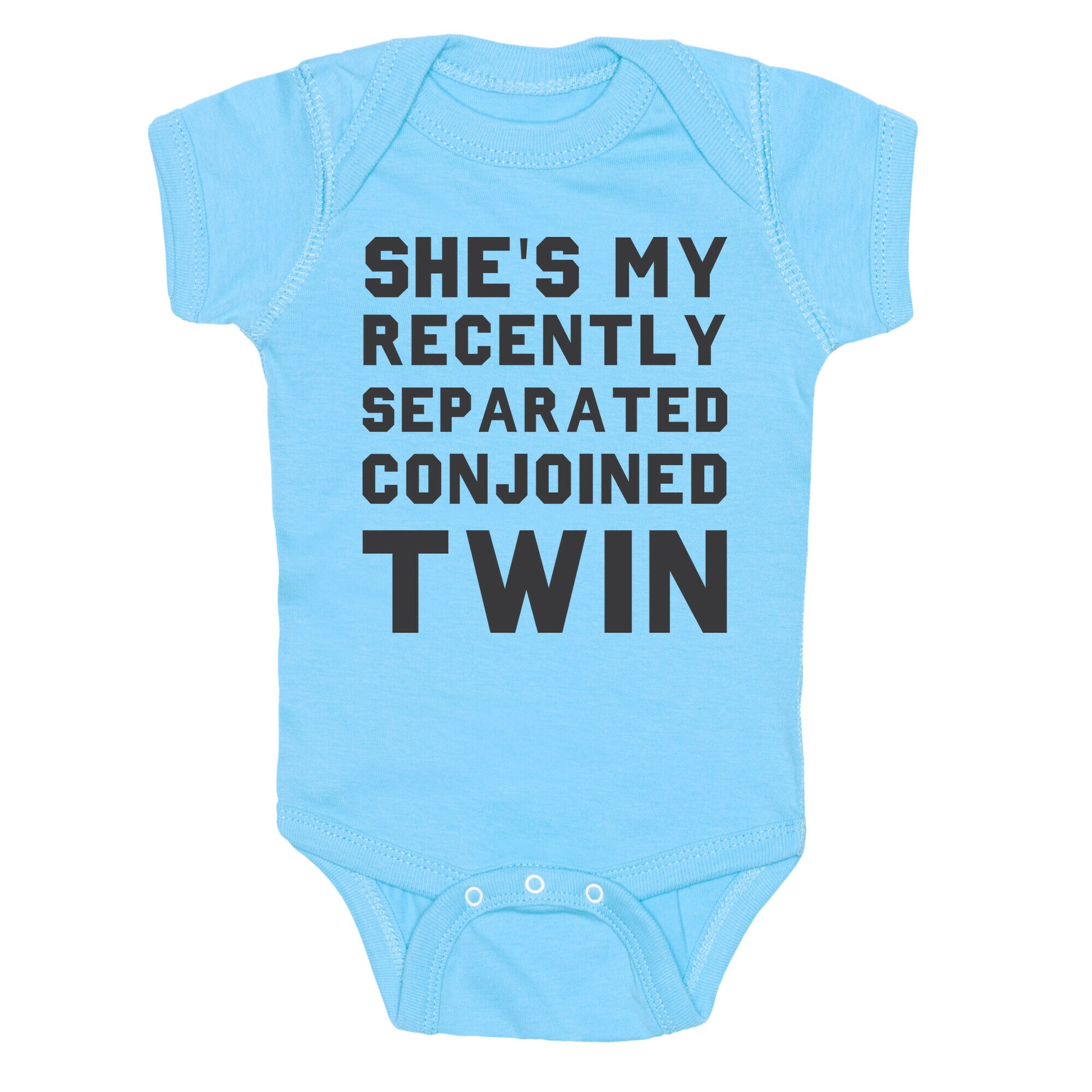 Conjoined Twin (Couples) Baby One Piece