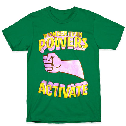 Wonder Twin Powers Activate 2 T-Shirt