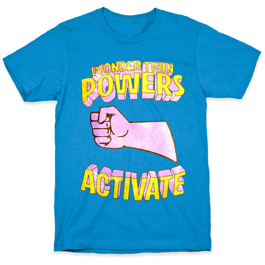 Wonder Twin Powers Activate 2 T-Shirt