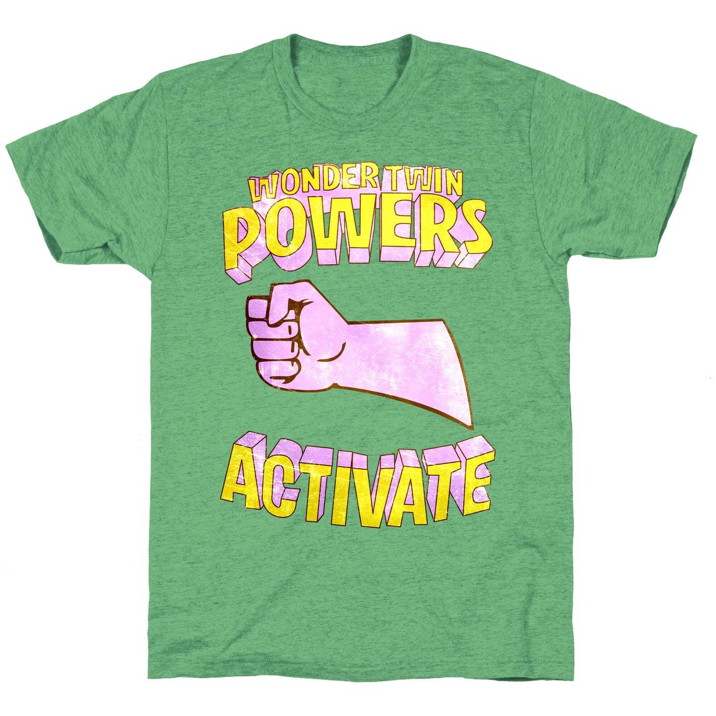 Wonder Twin Powers Activate 2 Unisex Triblend Tee