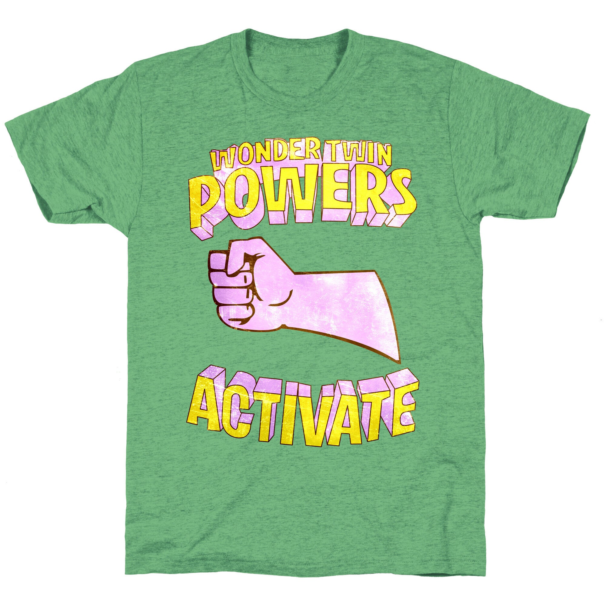 Wonder Twin Powers Activate 2 Unisex Triblend Tee