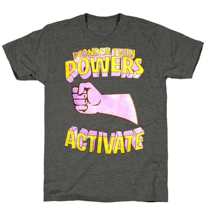 Wonder Twin Powers Activate 2 Unisex Triblend Tee
