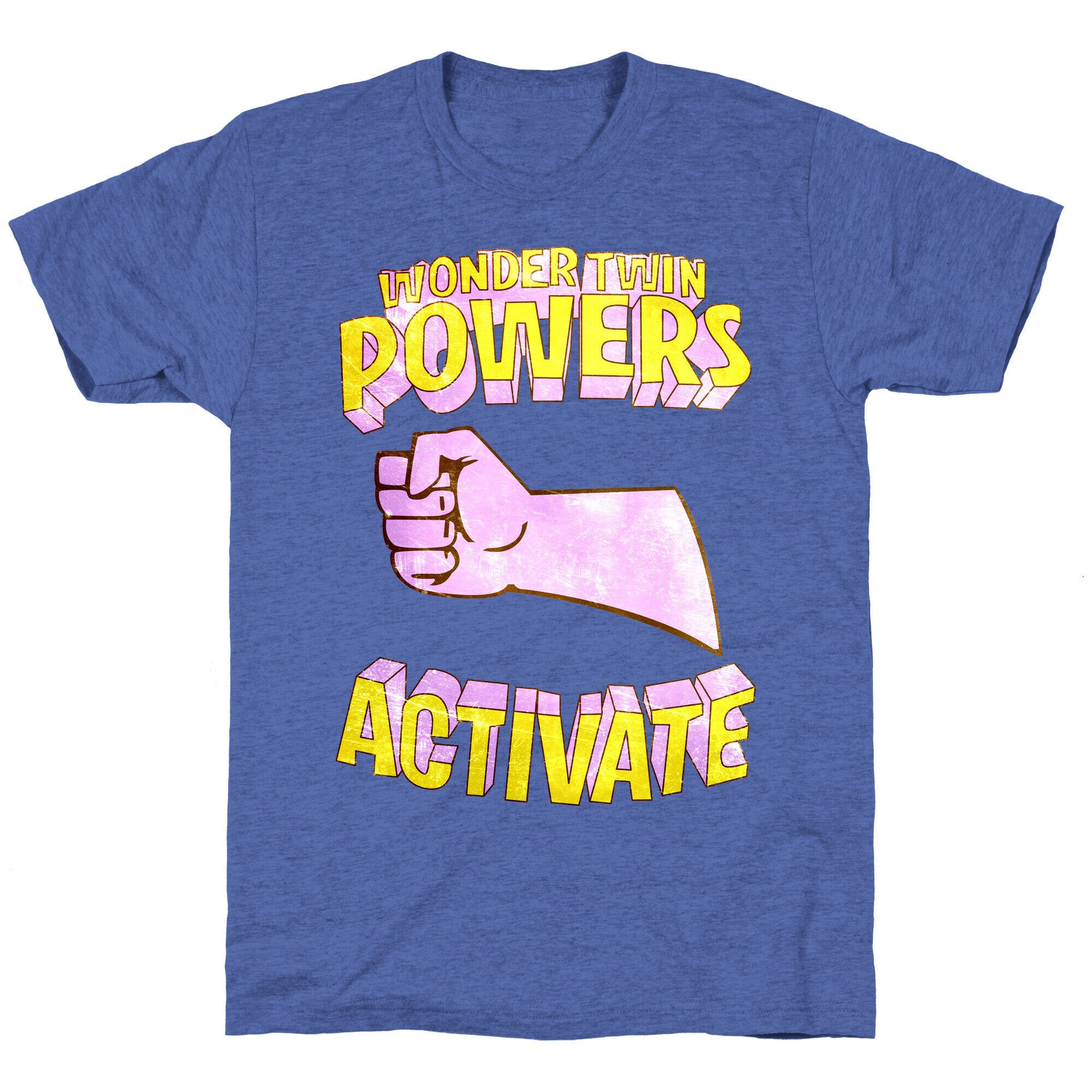 Wonder Twin Powers Activate 2 Unisex Triblend Tee