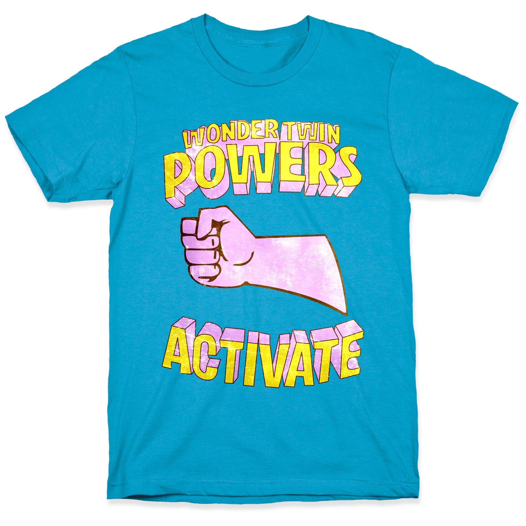 Wonder Twin Powers Activate 2 Unisex Triblend Tee
