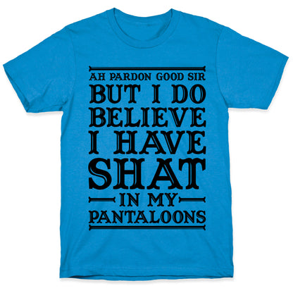I Do Believe I Have Shat in My Pantaloons T-Shirt