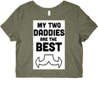 My Two Daddies are The Best! (Baby) Graphic Baby Tee