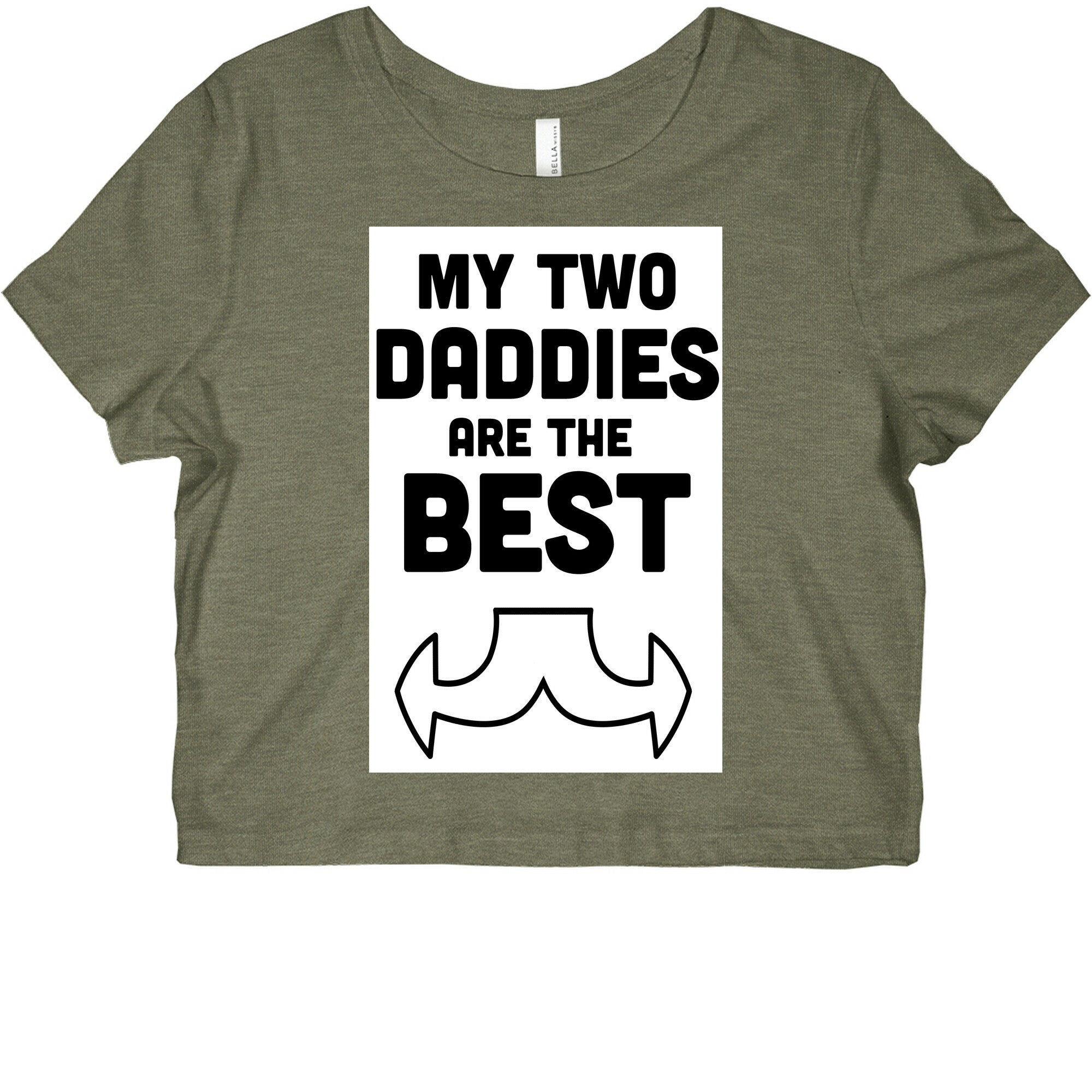 My Two Daddies are The Best! (Baby) Graphic Baby Tee