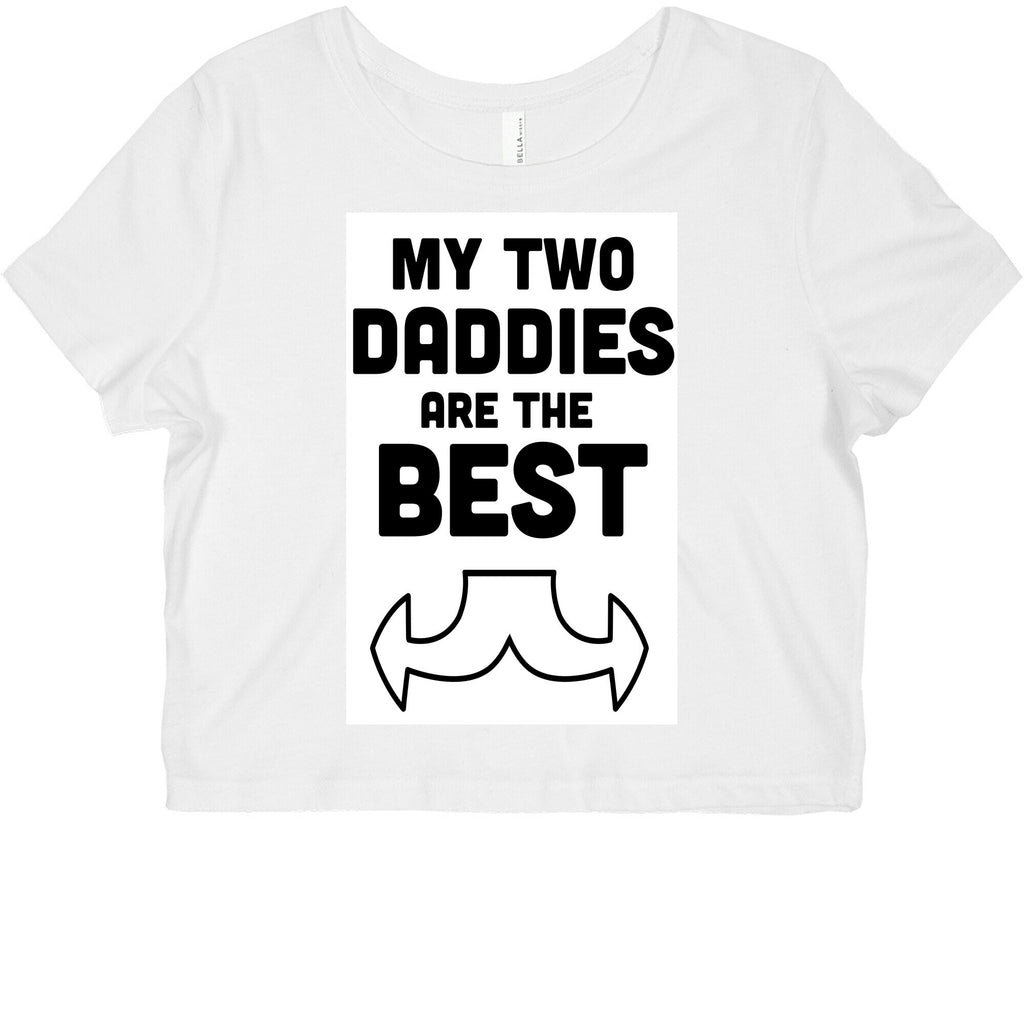 My Two Daddies are The Best! (Baby) Graphic Baby Tee