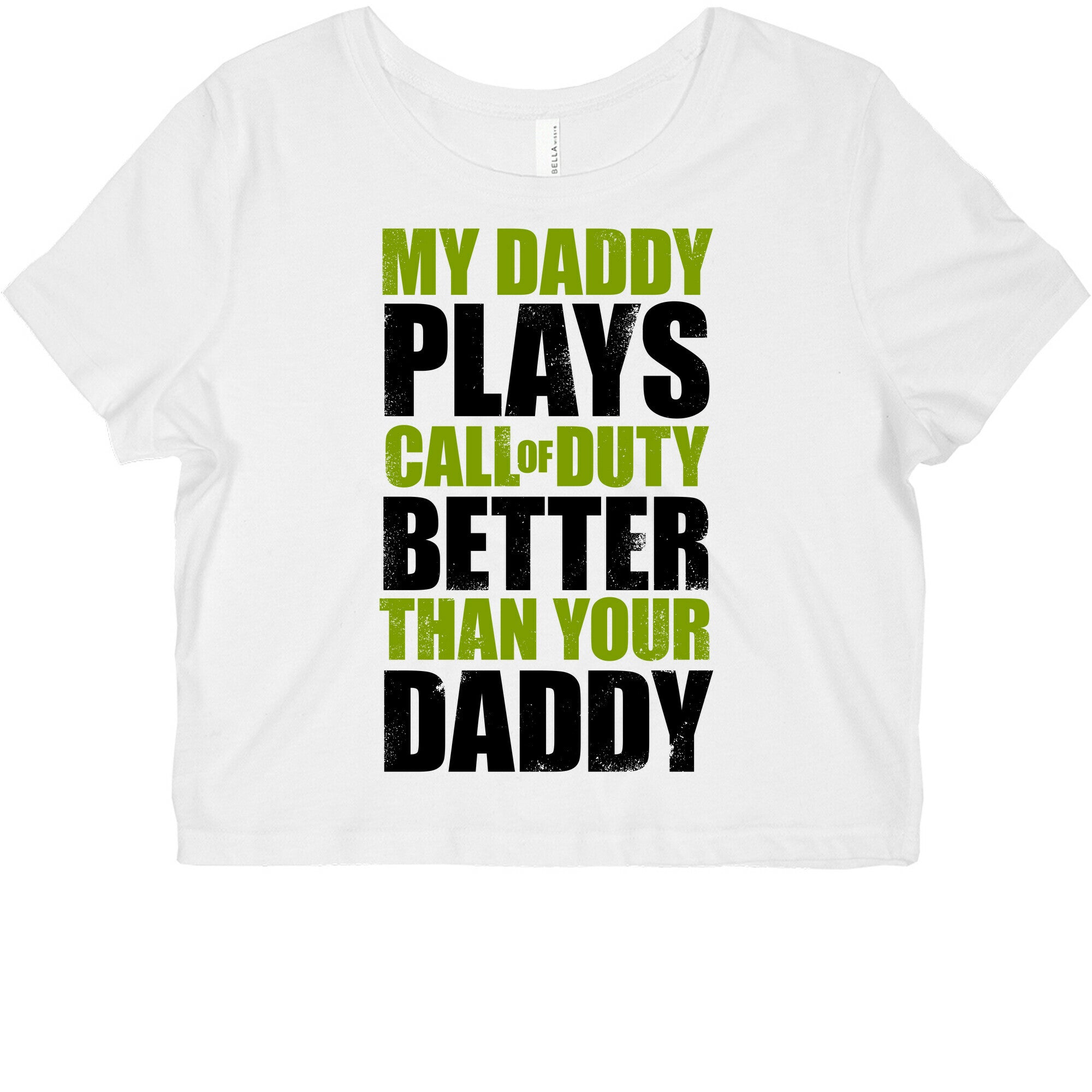 My Daddy Plays Video Games Better Than Your Daddy Graphic Baby Tee