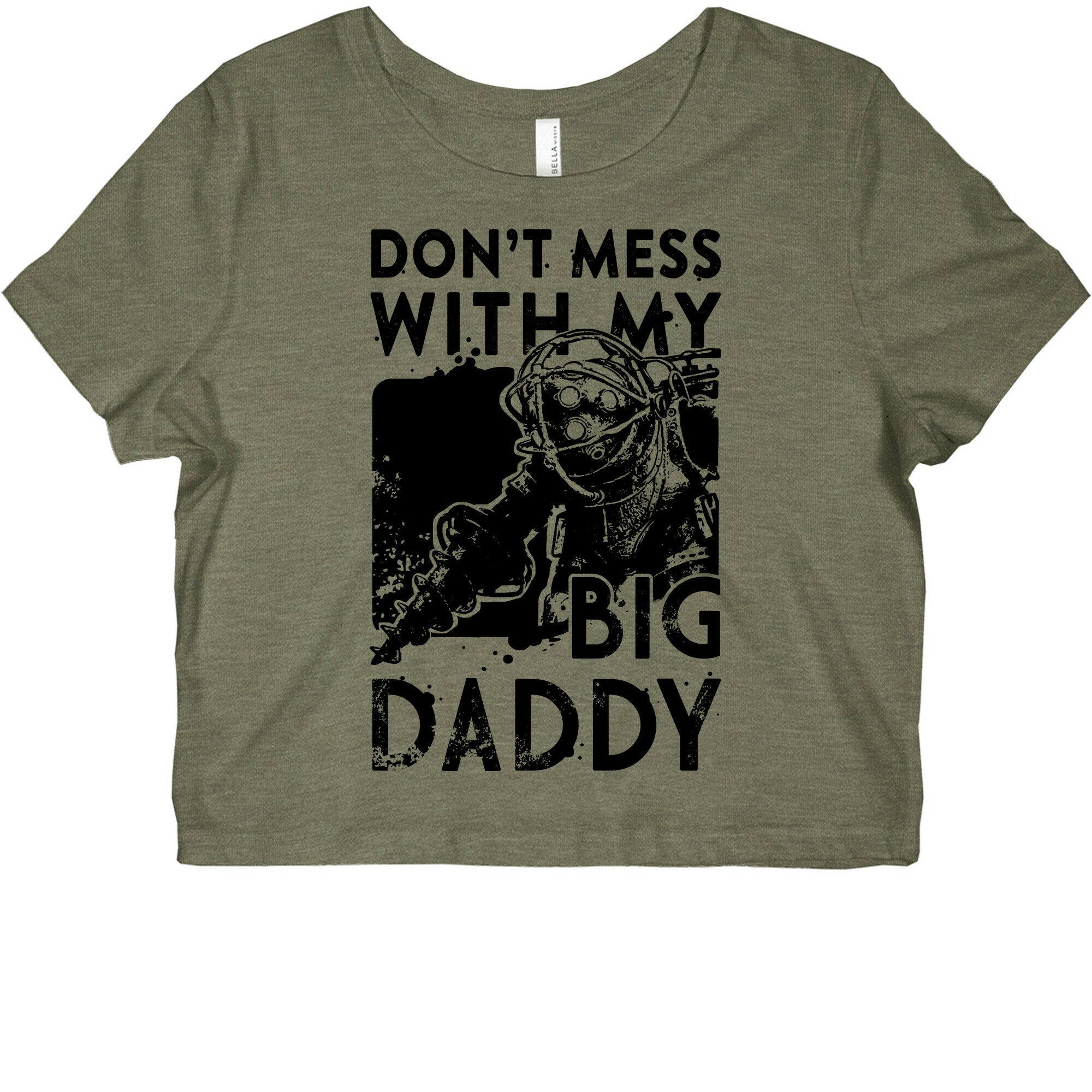 Don'T Mess With My Big Daddy Graphic Baby Tee