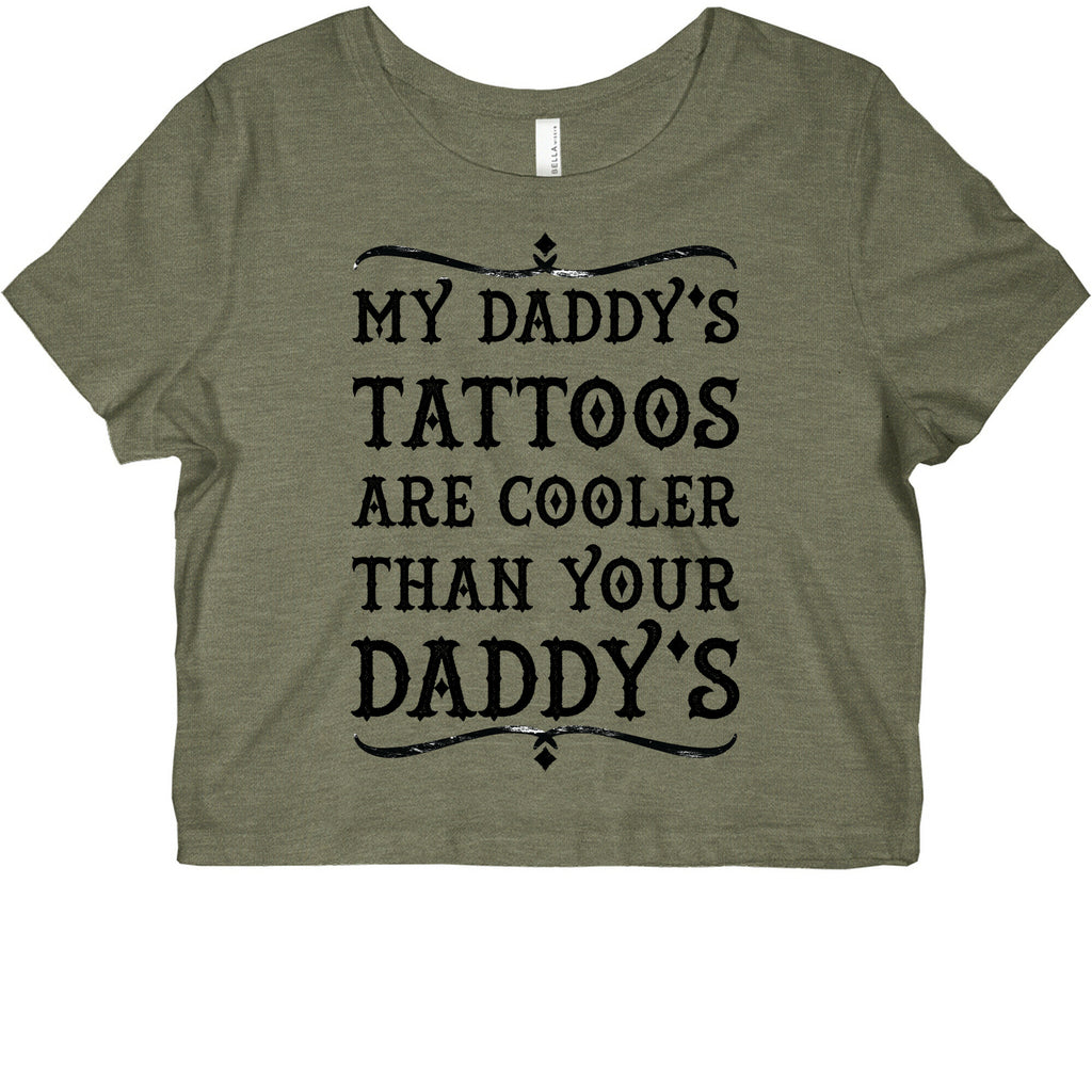My Daddy's Tattoos Are Cooler Than Your Daddy's Graphic Baby Tee