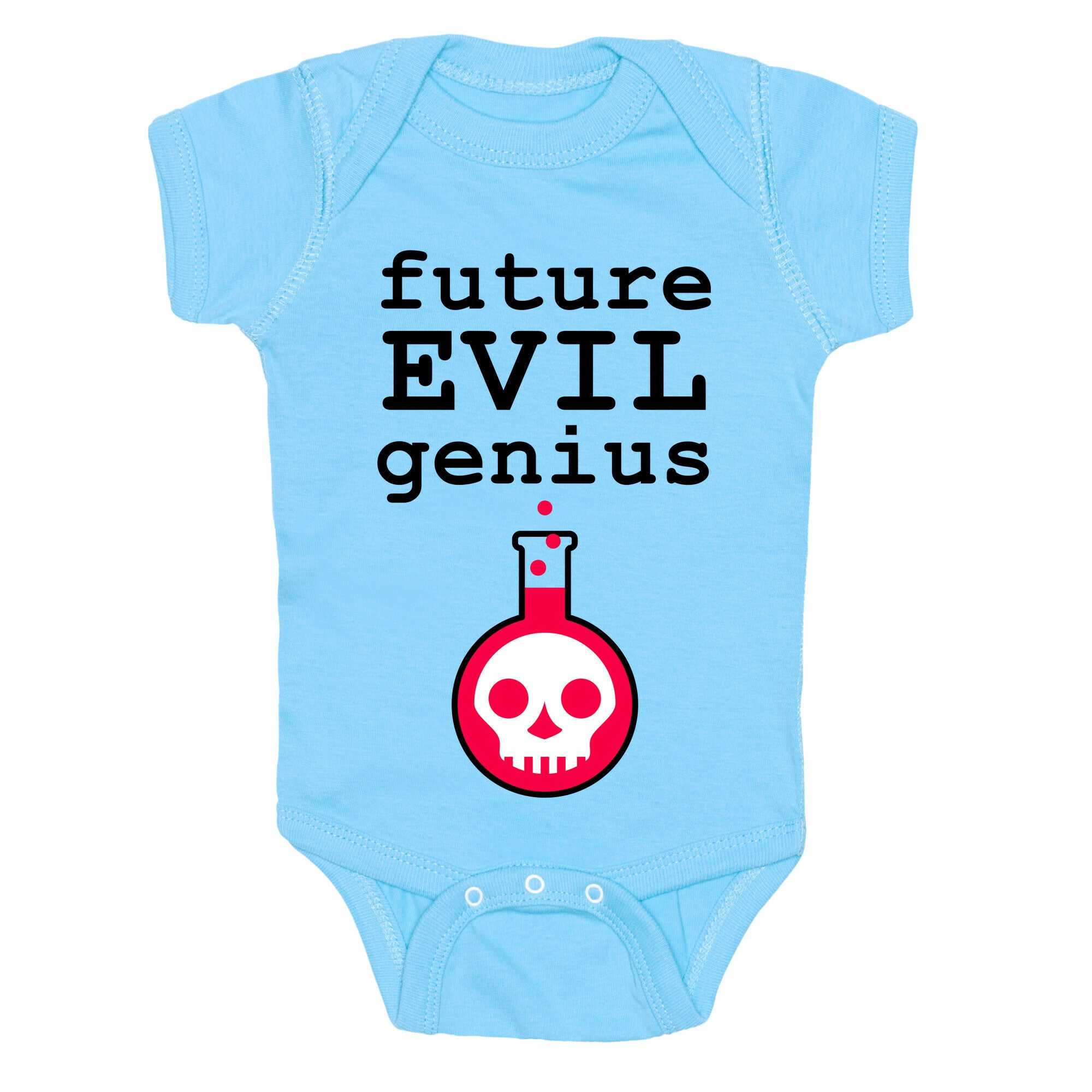 Future Evil Genius Baby One Piece