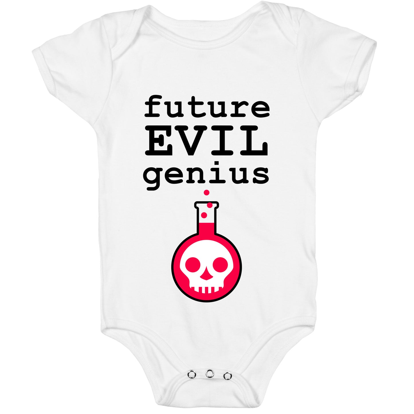 Future Evil Genius Baby One Piece