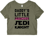 Daddy's Little Jedi Knight Graphic Baby Tee
