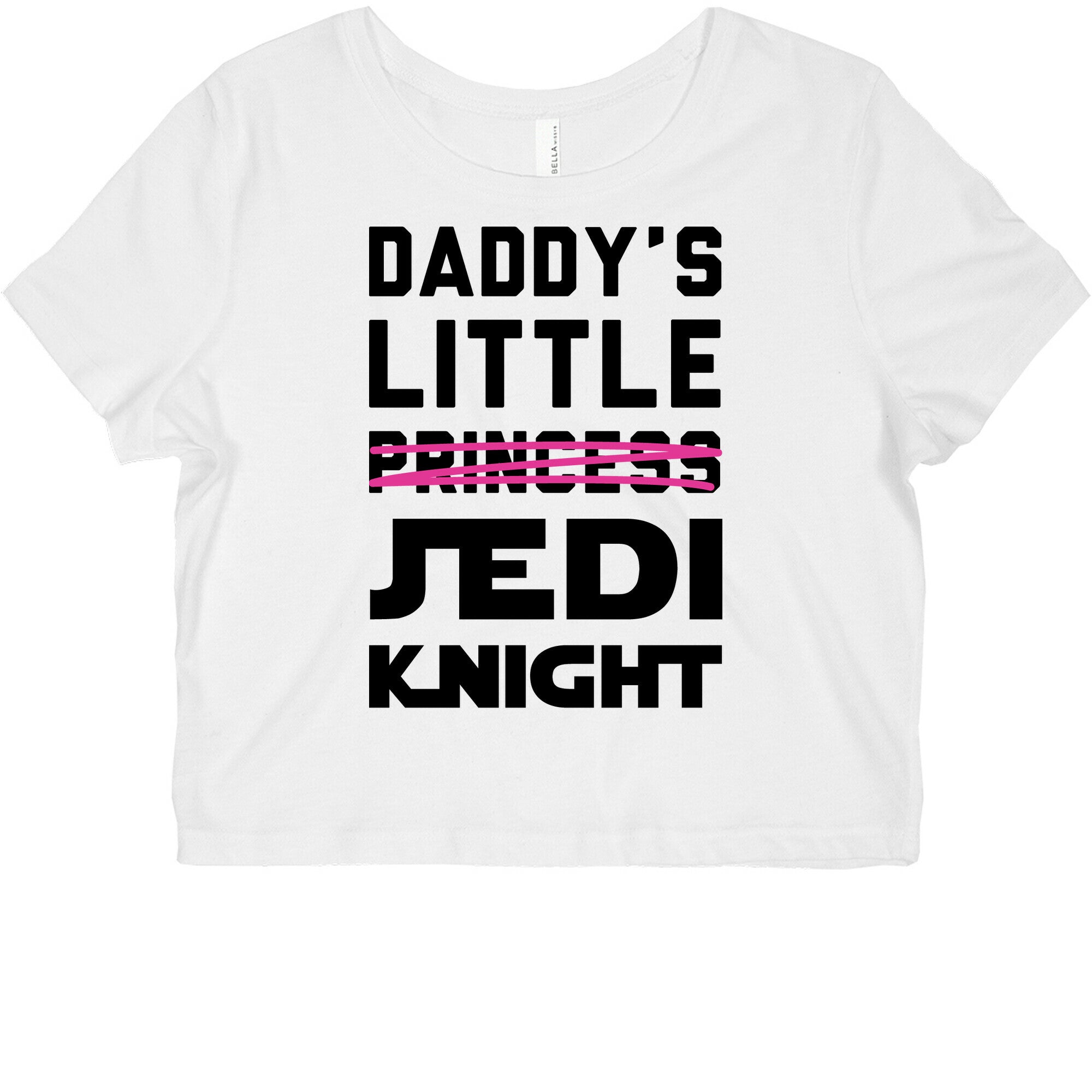 Daddy's Little Jedi Knight Graphic Baby Tee