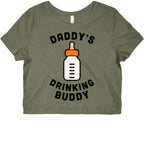 Daddy's Drinking Buddy Graphic Baby Tee
