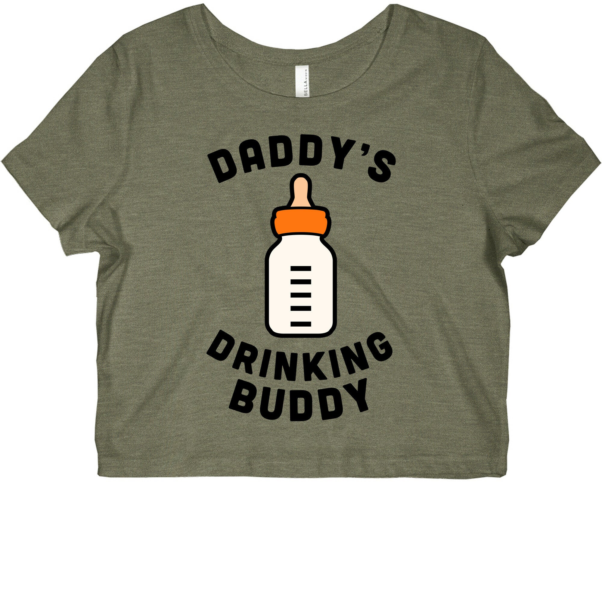 Daddy's Drinking Buddy Graphic Baby Tee