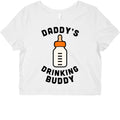 Daddy's Drinking Buddy Graphic Baby Tee