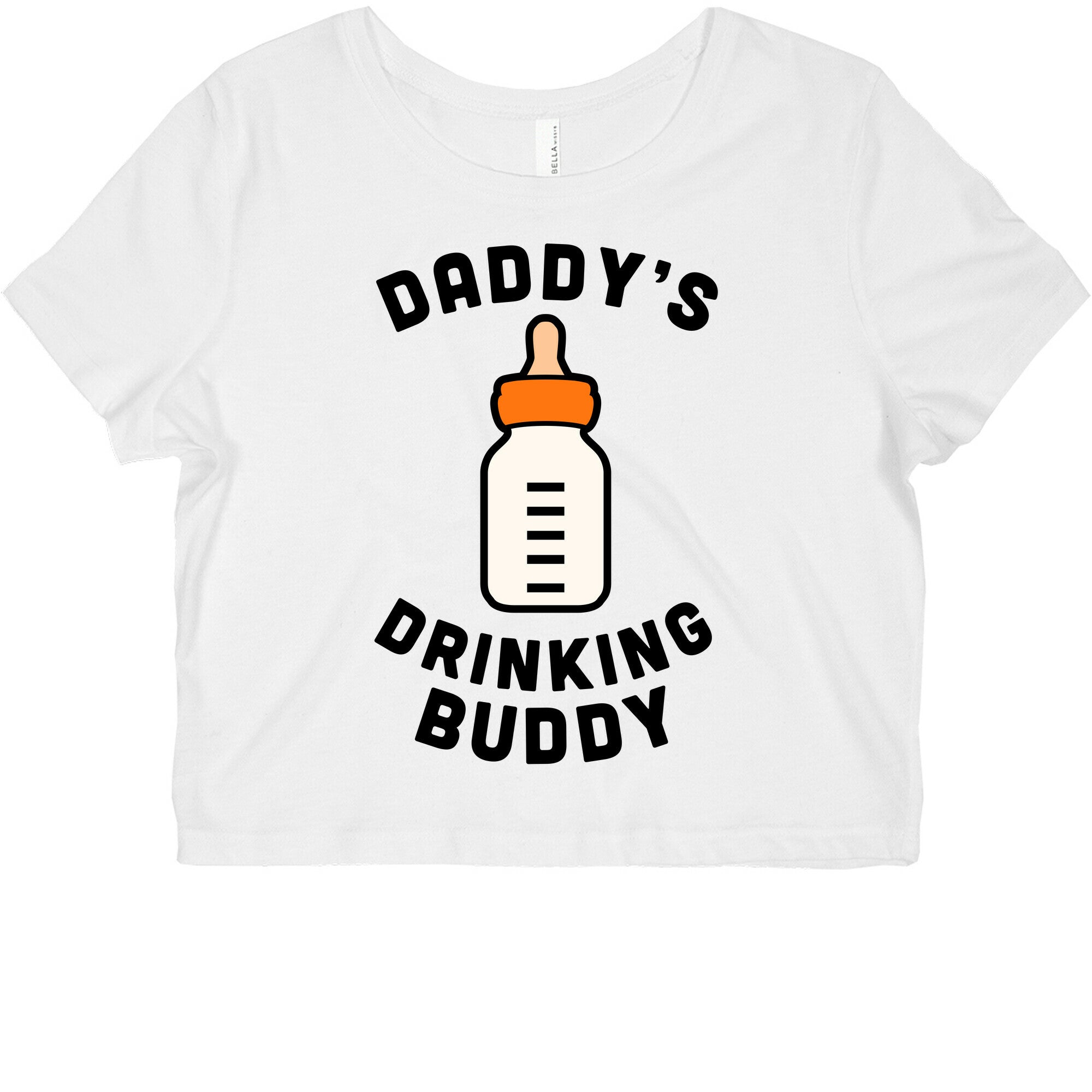 Daddy's Drinking Buddy Graphic Baby Tee