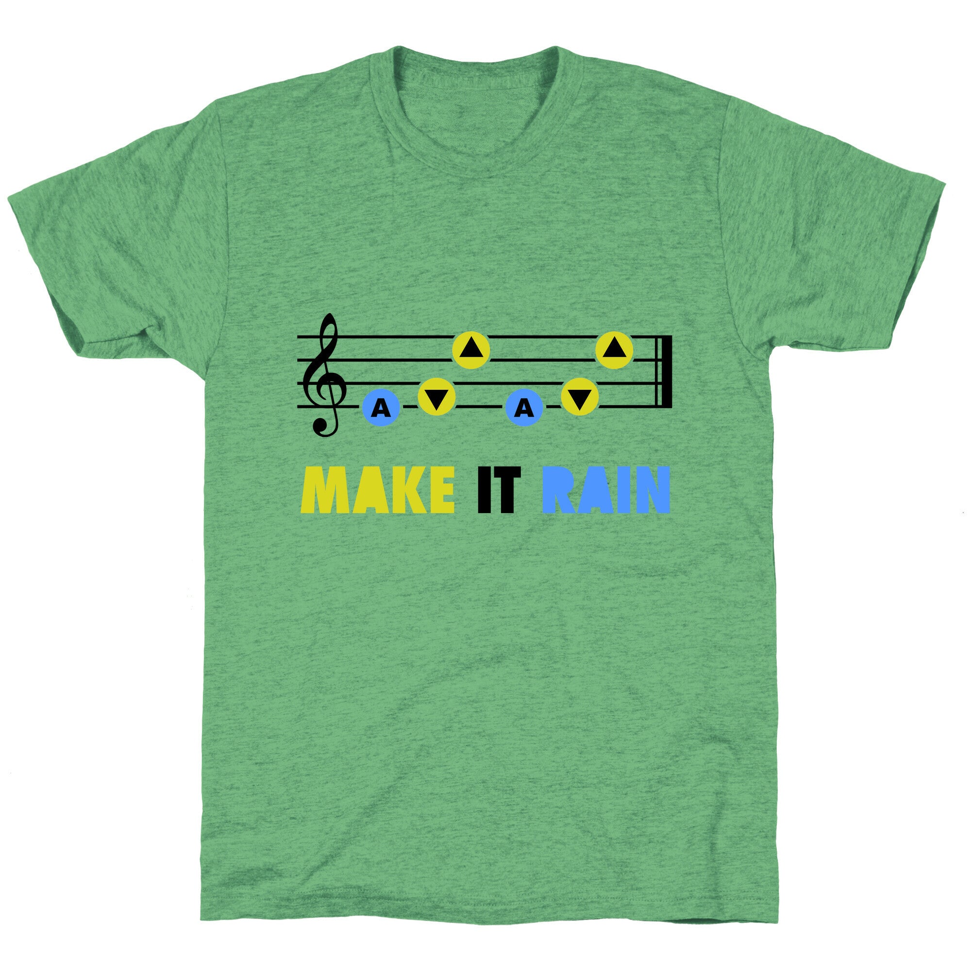 Make It Rain (Song Of Storms) Unisex Triblend Tee
