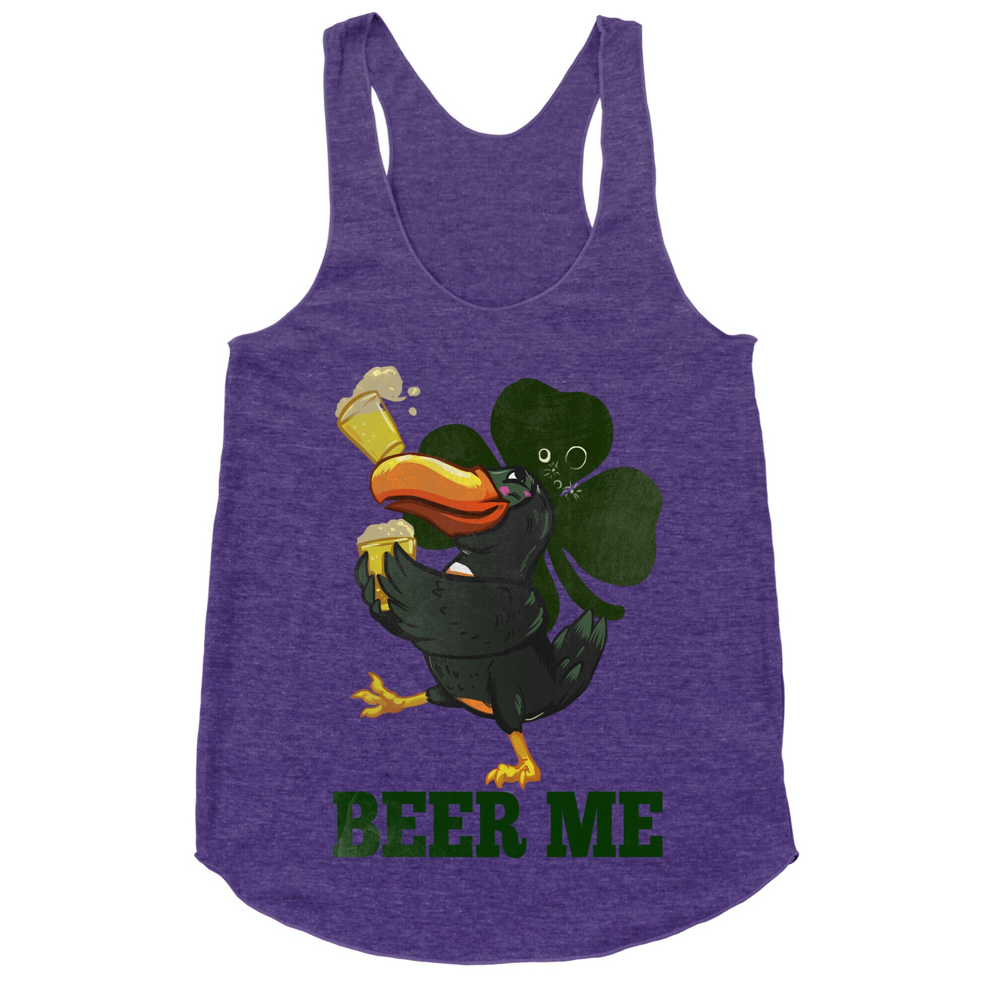 Toucan-Beer Me! Racerback Tank