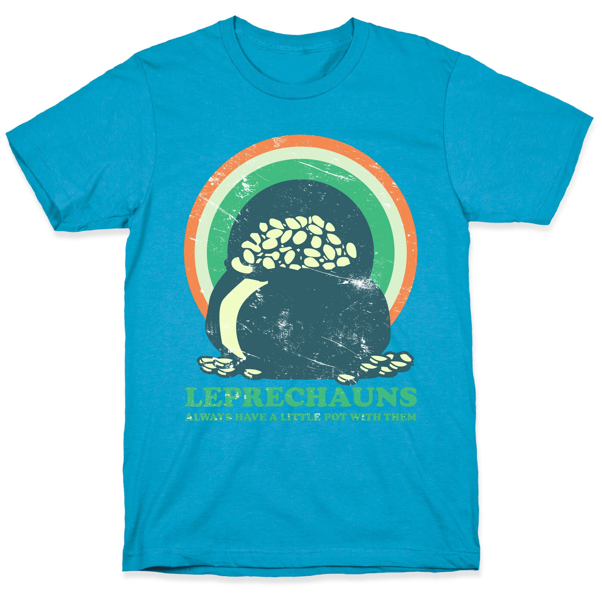 Leprechauns Always Have A Little Pot Unisex Triblend Tee