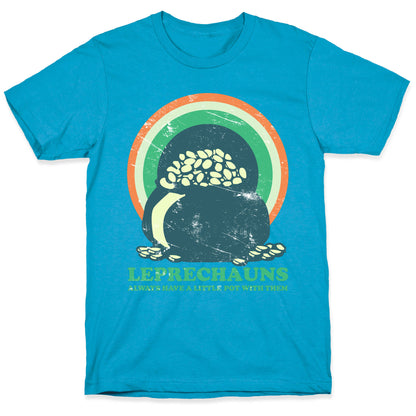 Leprechauns Always Have A Little Pot Unisex Triblend Tee