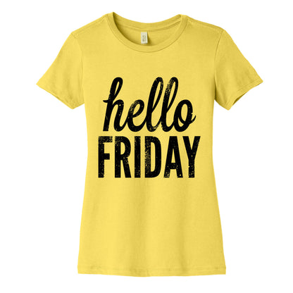 Hello Friday Women's Cotton Tee