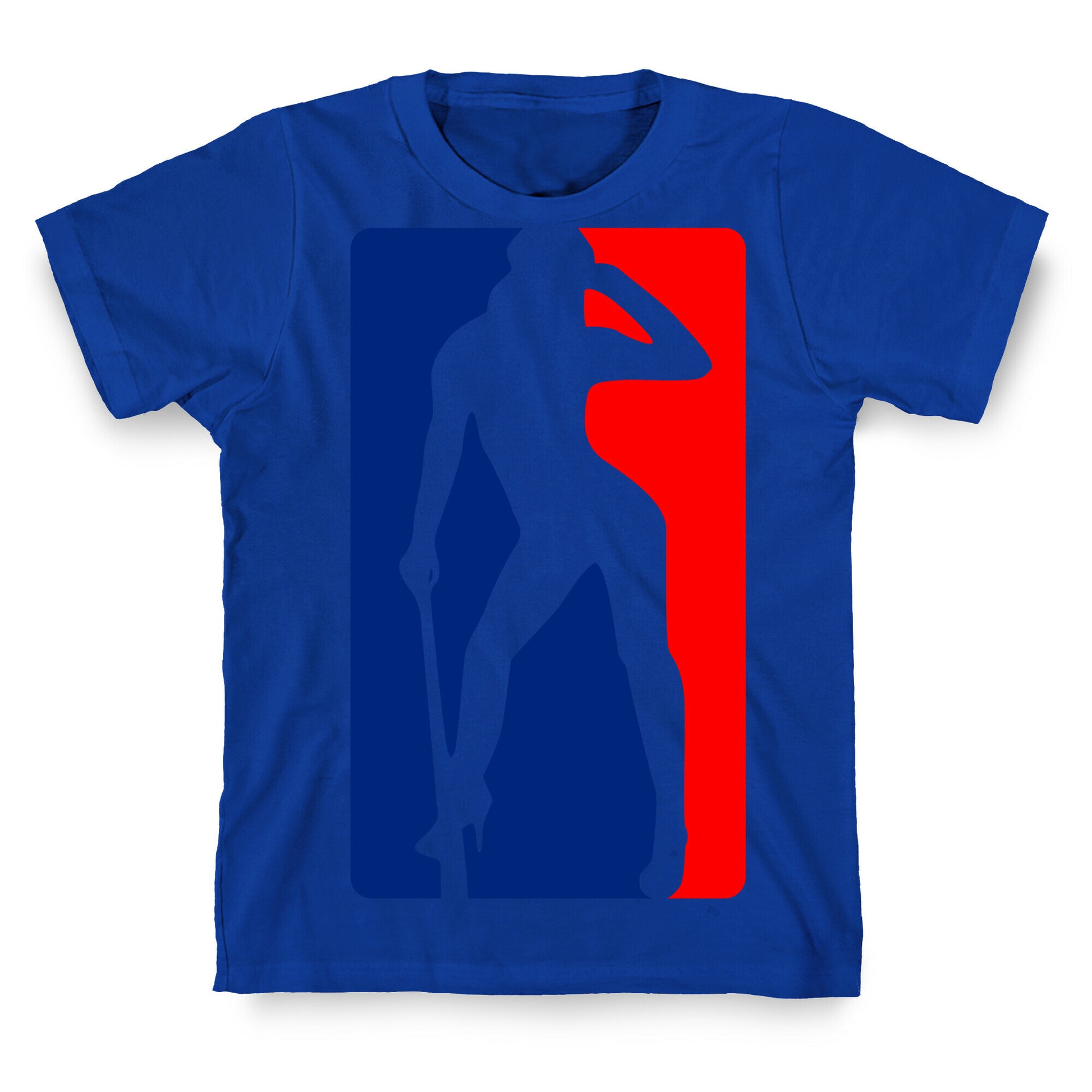 Cleat Chaser (Sexy NBA Logo Parody) T-Shirt